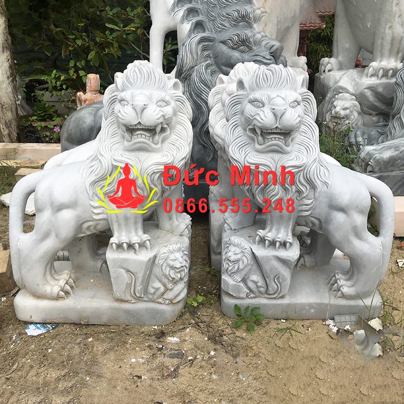 Tượng Sư Tử Đá Phong Thủy Đẹp Nhất Ninh Bình