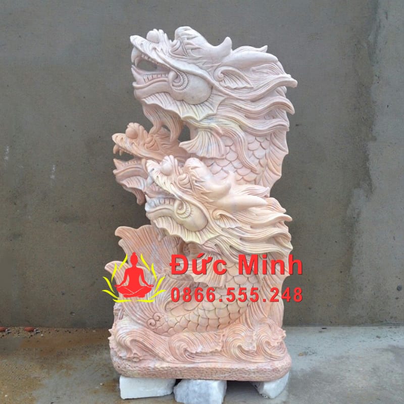 Tượng Cá Chép Đá Phong Thủy Nguyên Khối Đẹp