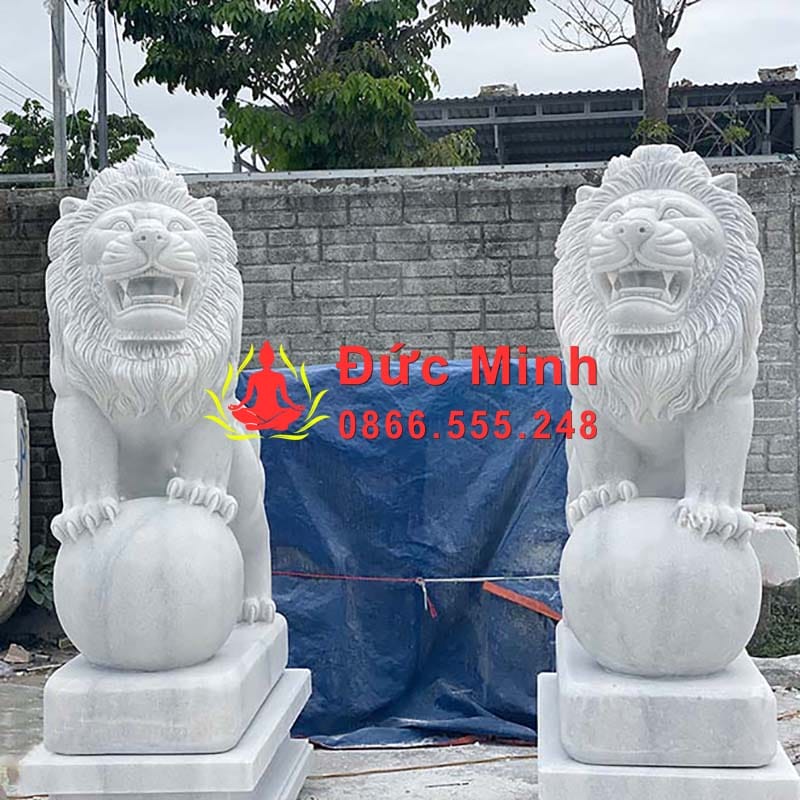 Tượng Sư Tử Đá Phong Thủy Đẹp Tại Tp Hồ Chí Minh