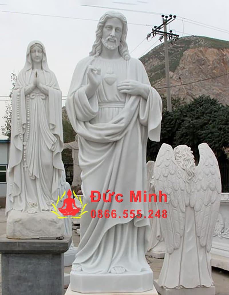 tuong-thanh-tam-chua-jesus-da-cam-thach-trang-dep