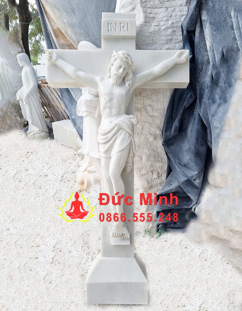 Mẫu Tượng Chúa Chịu Nạn Bằng Đá Cẩm Thạch Nguyên Khối