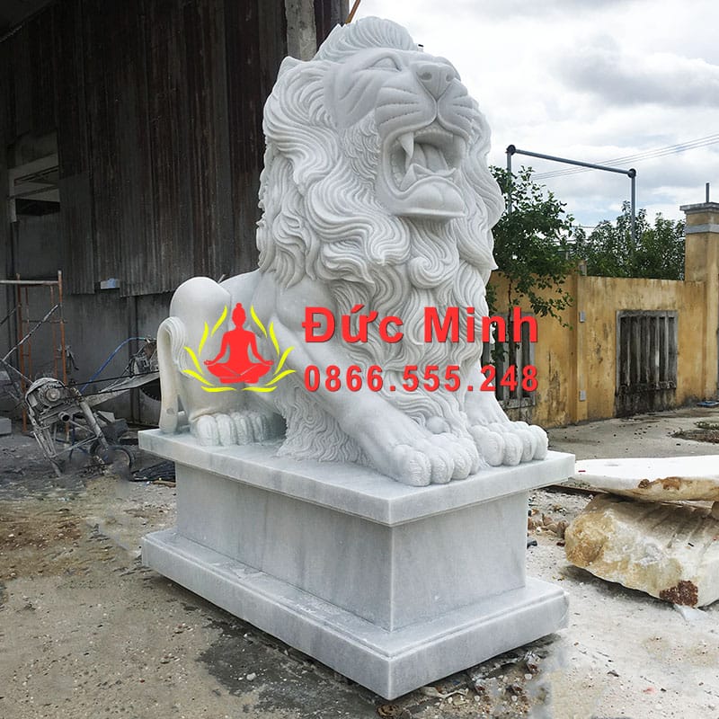 Tượng Sư Tử Đá Phong Thủy Đẹp Nhất Hiện Nay