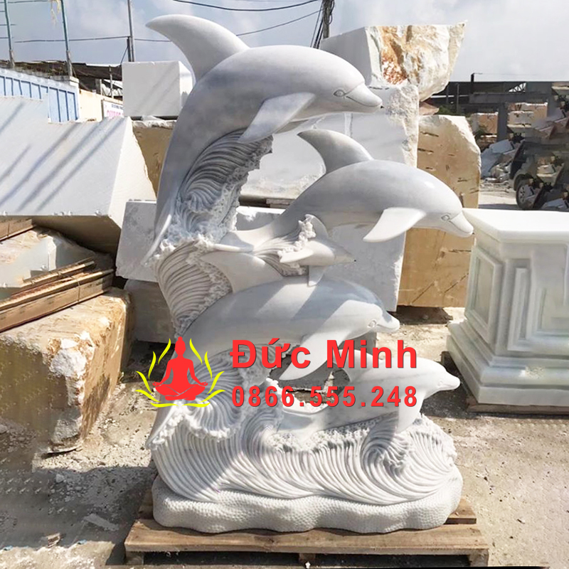 Tượng Cá Heo Đá Mỹ Nghệ Non Nước