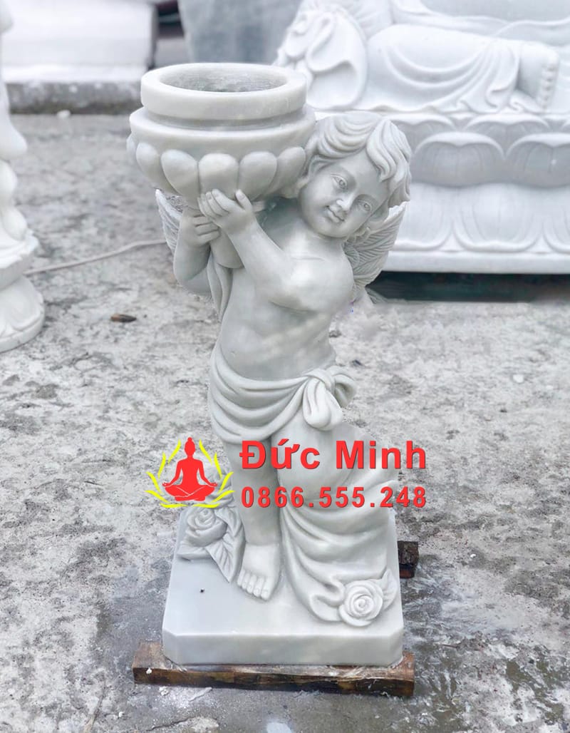 Tượng Thiên Thần Nhỏ Đá Non Nước Đẹp