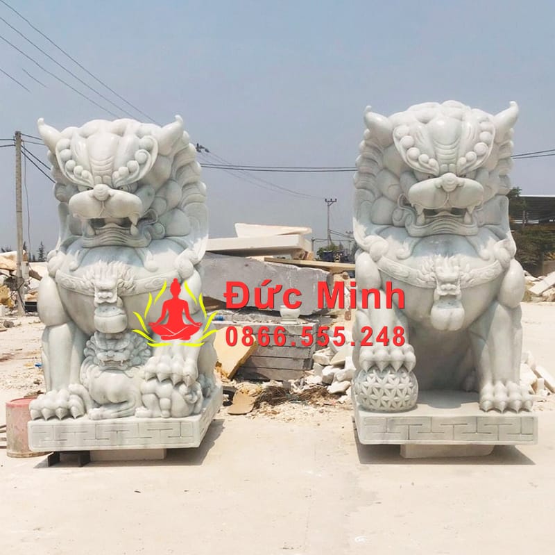 Tượng Kỳ Lân Đá Tự Nhiên Nguyên Khối Đẹp