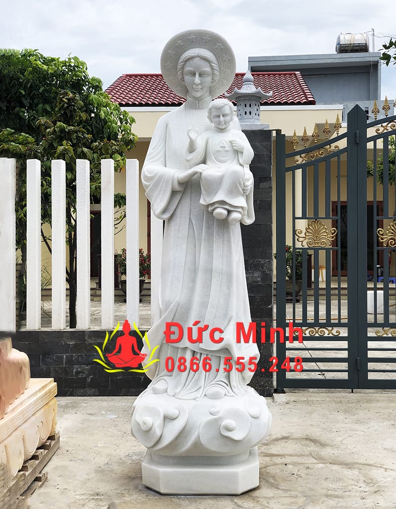 Mẫu Tượng Đức Mẹ La Vang Đá Cẩm Thạch Tại Vũng Tàu