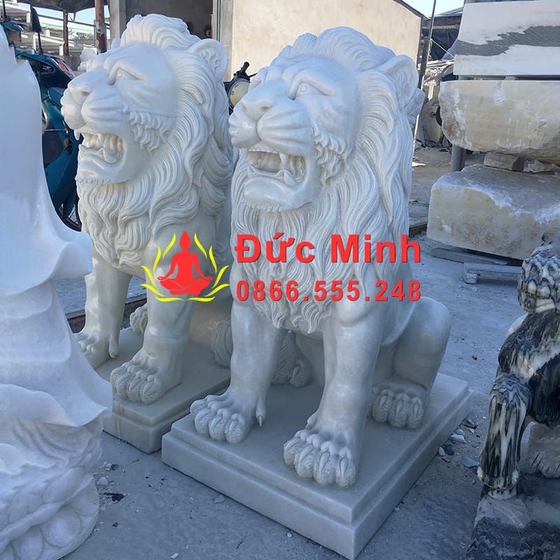 Tượng Sư Tử Đá Phong Thủy Đẹp Nhất Hiện Nay