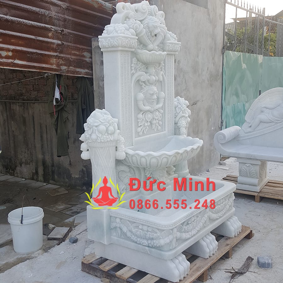 Đài Phun Nước Đá Áp Tường Đẹp Tại Đà Nẵng