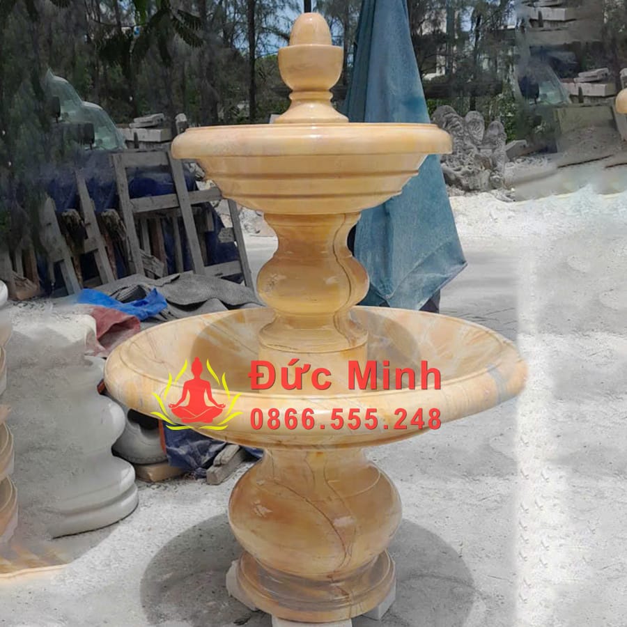 Đài Phun Nước Đá Phong Thủy Đẹp Tại Tuyên Quang