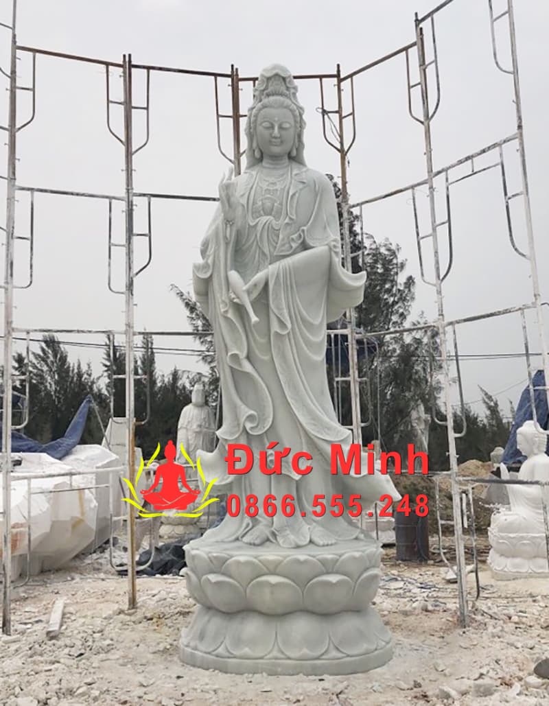 Tượng Mẹ Quan Âm Đá Non Nước Cao 5m