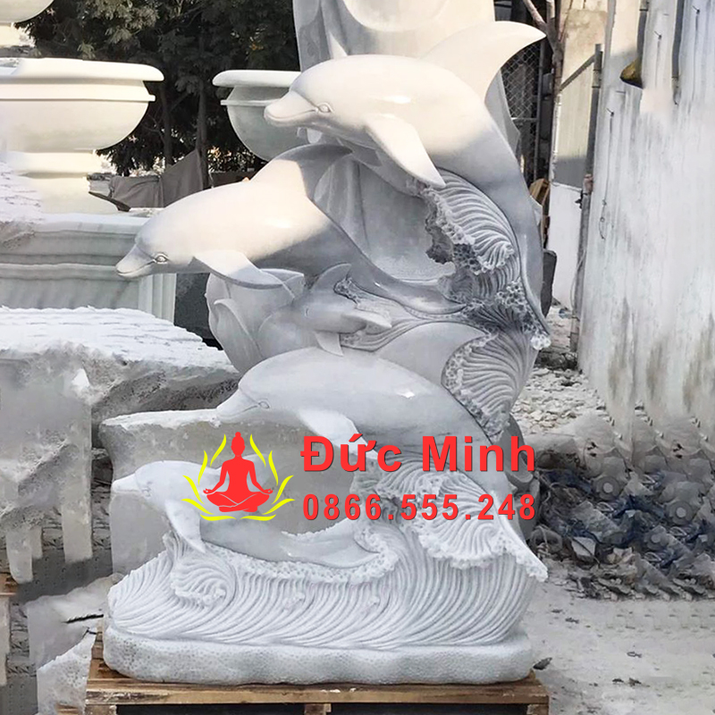Tượng Cá Heo Đá Đẹp Nhất Tại Hạ Long