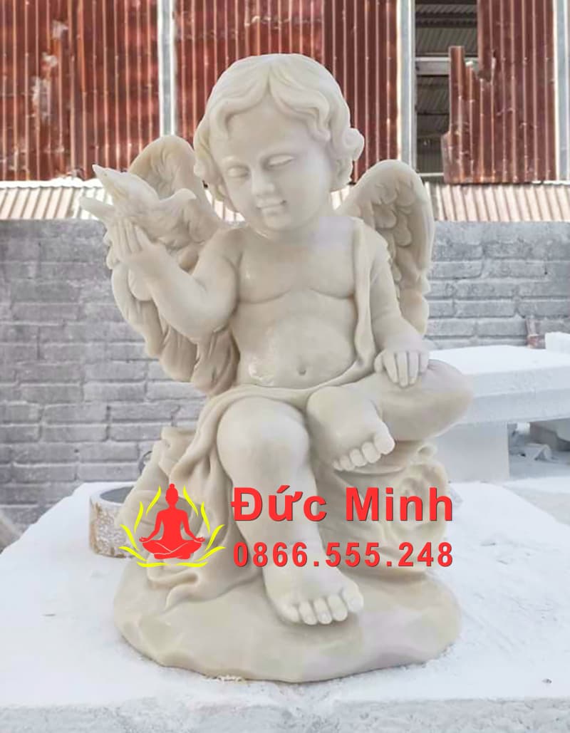 Tượng Thiên Thần Đá Cẩm Thạch Đẹp
