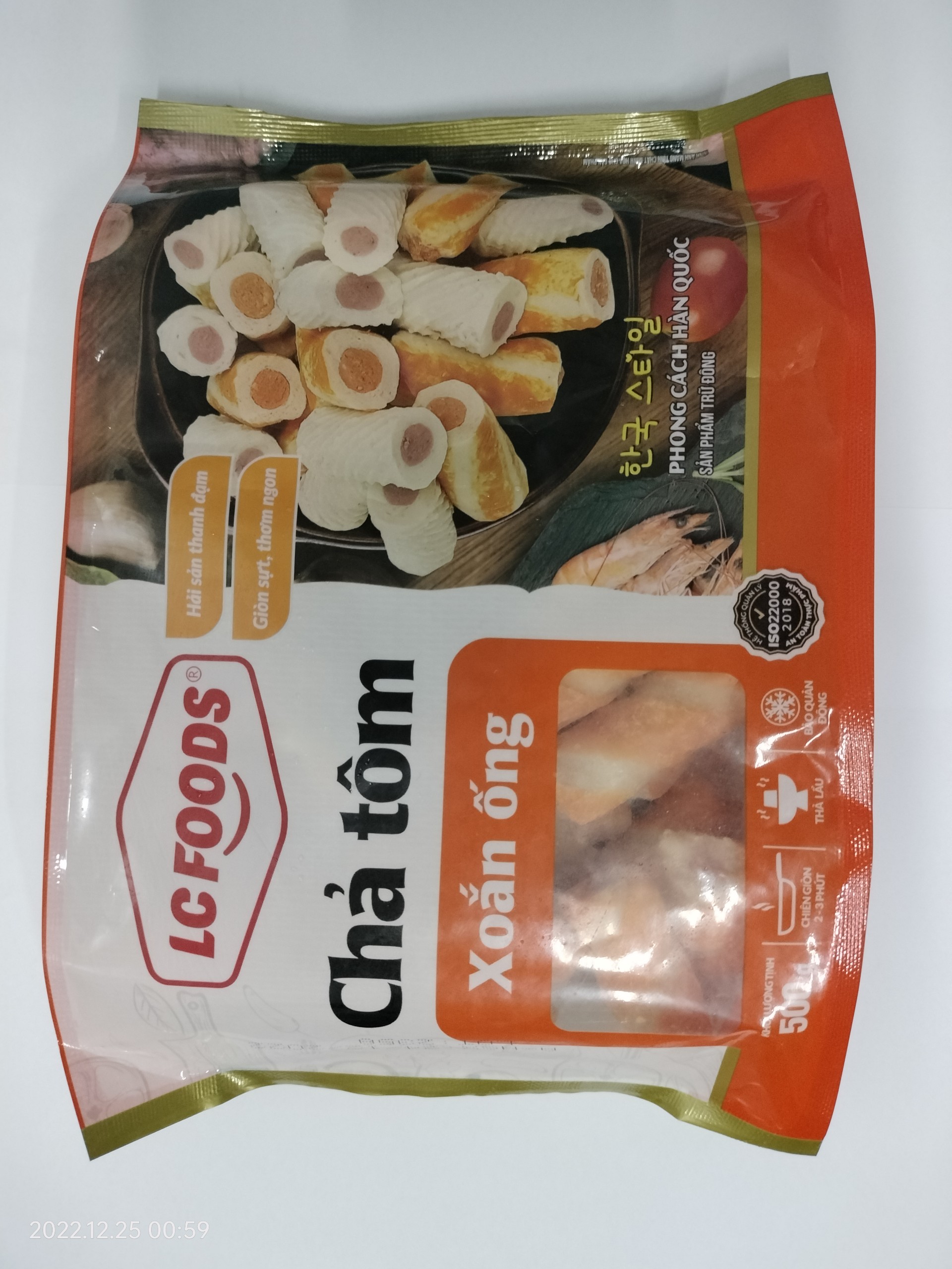 TÔM XOẮN ỐNG LC FOODS 500G