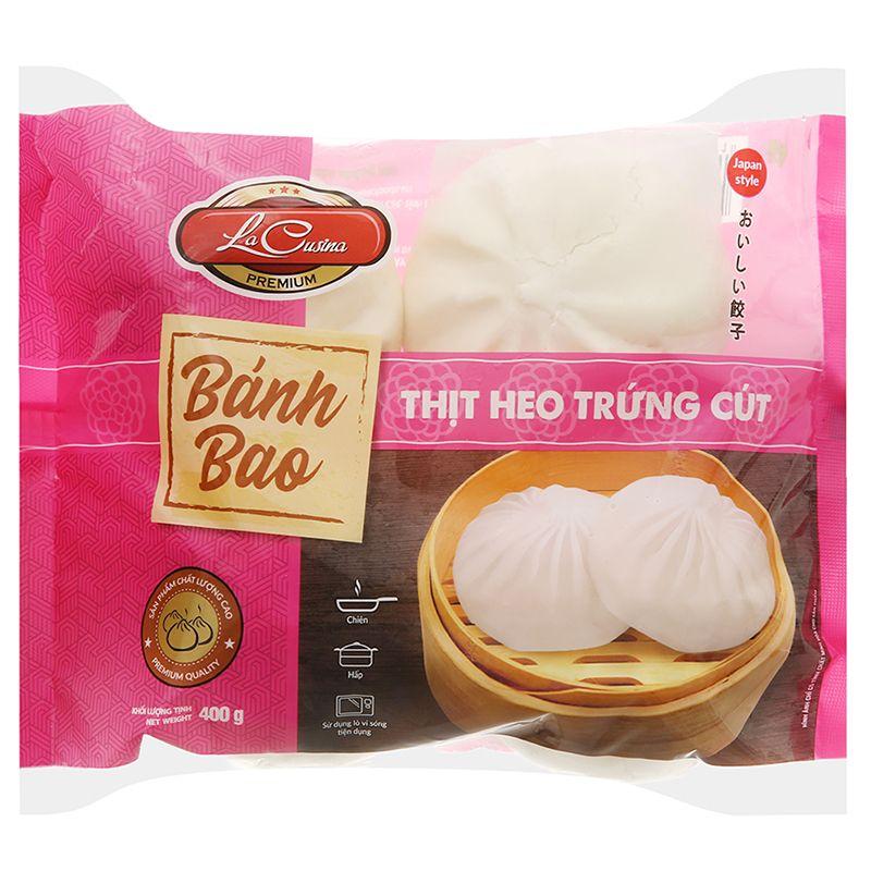 BÁNH BAO NHÂN TRỨNG CÚT