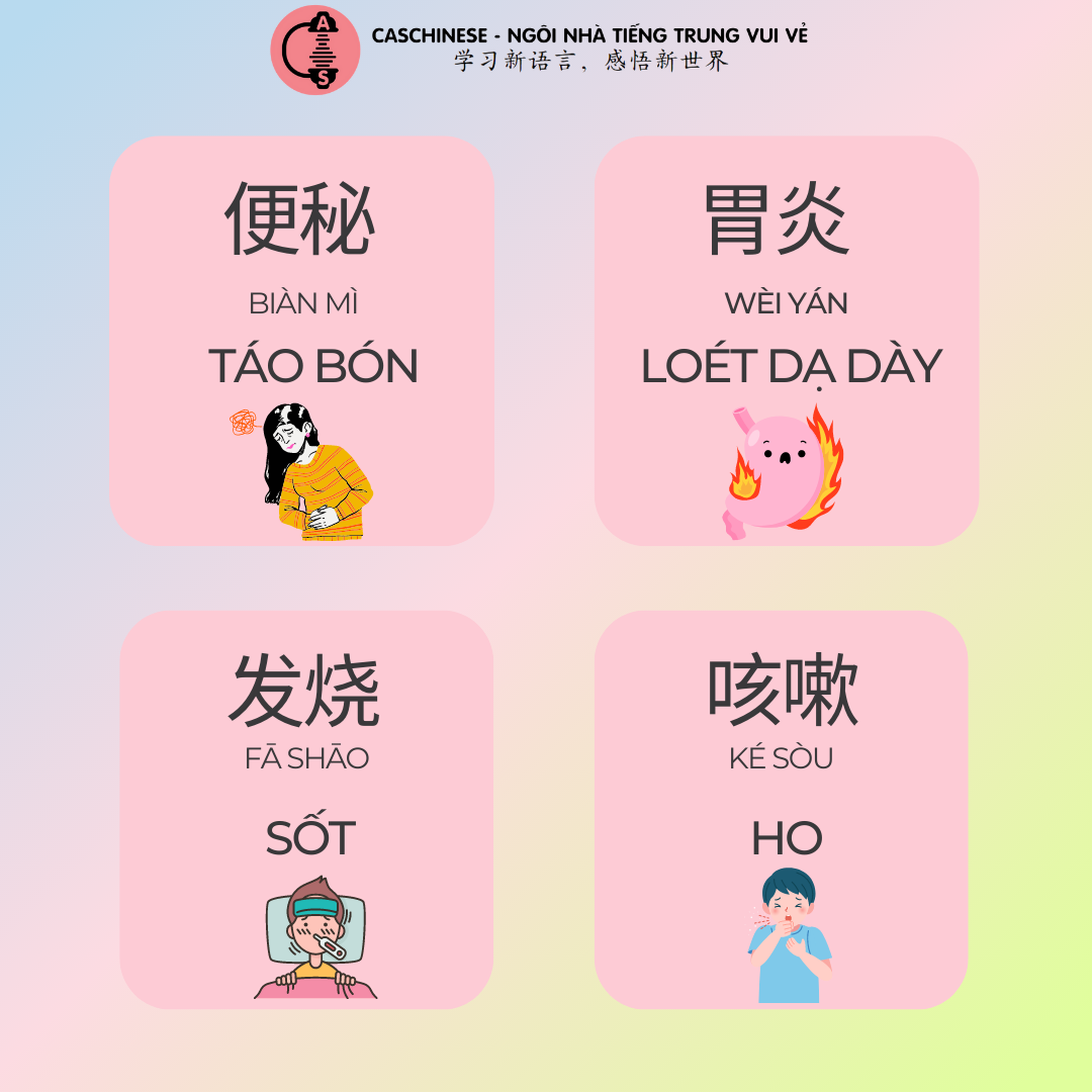 Từ vựng theo chủ đề: Khám bệnh