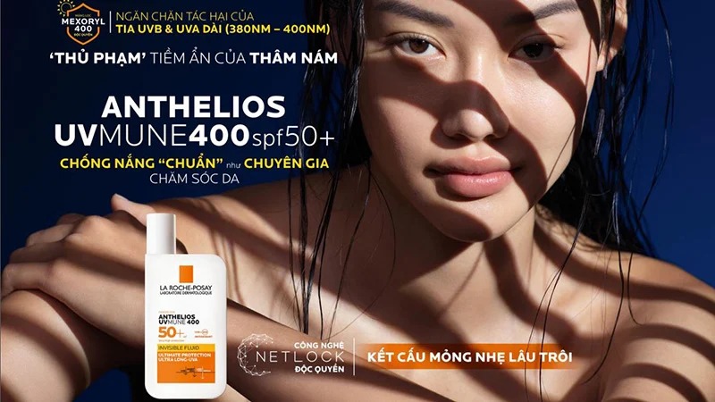 Sữa Chống Nắng La Roche-Posay Bảo Vệ Khỏi Tia UVA Dài Anthelios UVMune 400 Fluide Invisible Fluid SPF50+ 50ml (Vạch Vàng)