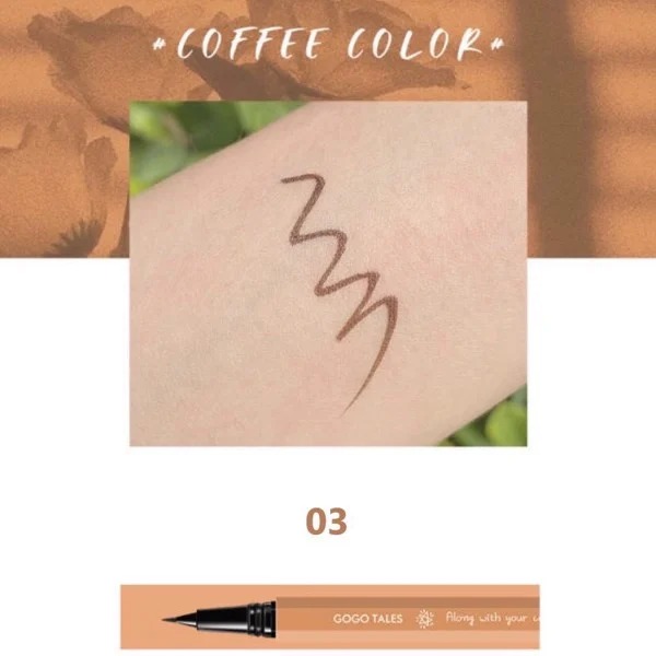 Bút Dạ Kẻ Mắt GOGO TALES Slender Beckoning Eyeliner 0.6ml