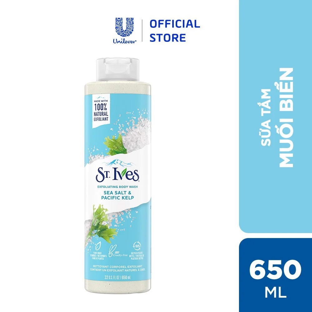 Sữa Tắm St.Ives Dưỡng Ẩm Da Body Wash
