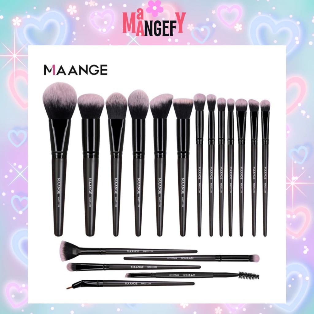 MAANGE - Bộ 18 Cọ Trang Điểm 51239