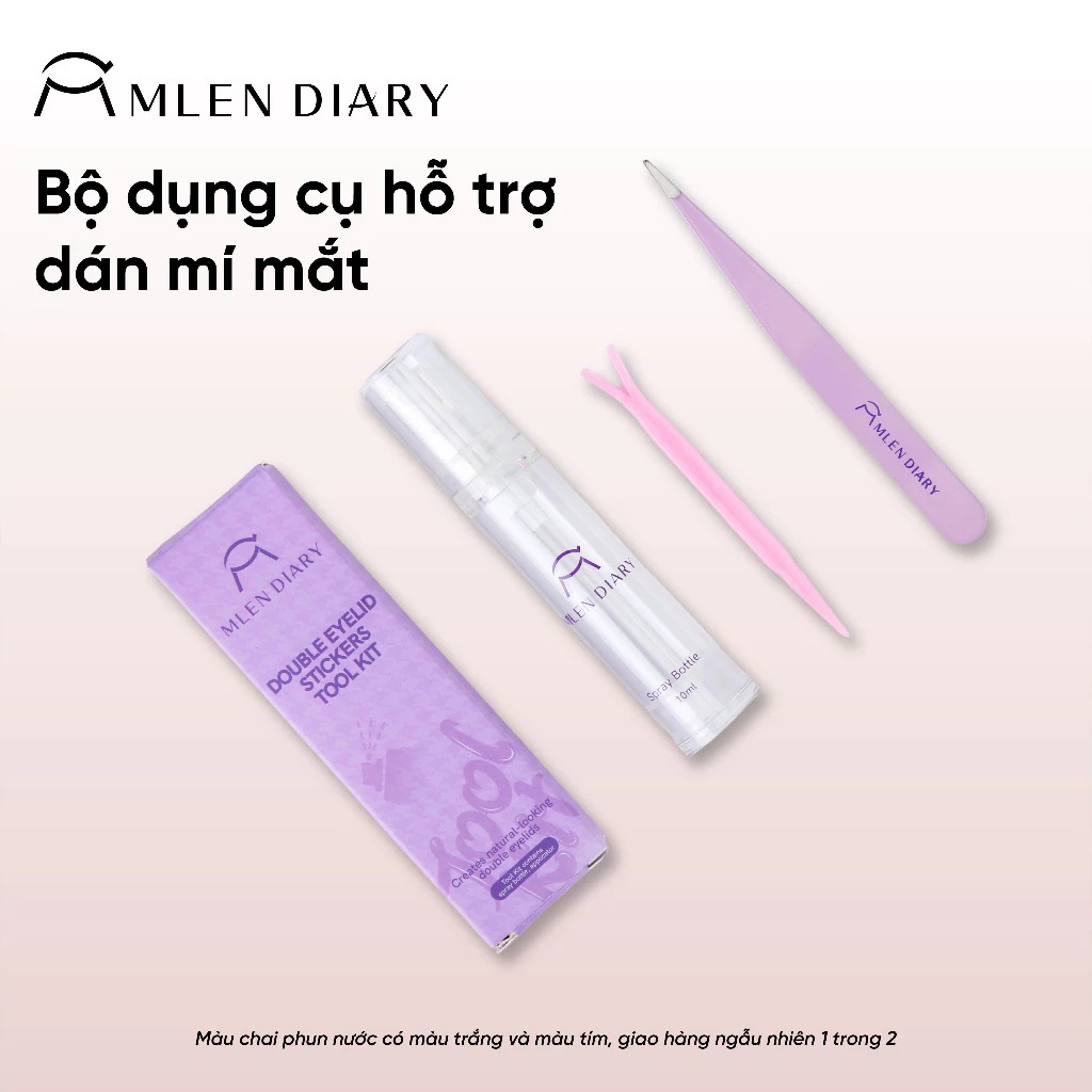 Bộ Dụng Cụ Kích Mí MLEN DIARY Double Eyelid Stickers Tool Kit