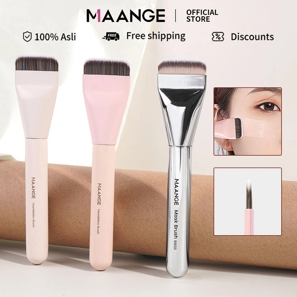MAANGE - Cọ Tán Kem Nền Dạng Lông Đầu Dẹt 51580