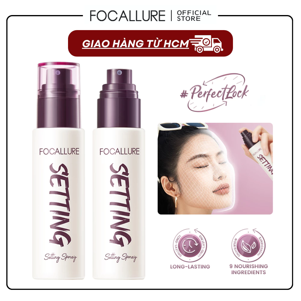 Xịt Khóa Makeup FOCALLURE Giữ Lớp Trang Điểm Bền Lâu Trôi FA352 #SP01 65ml