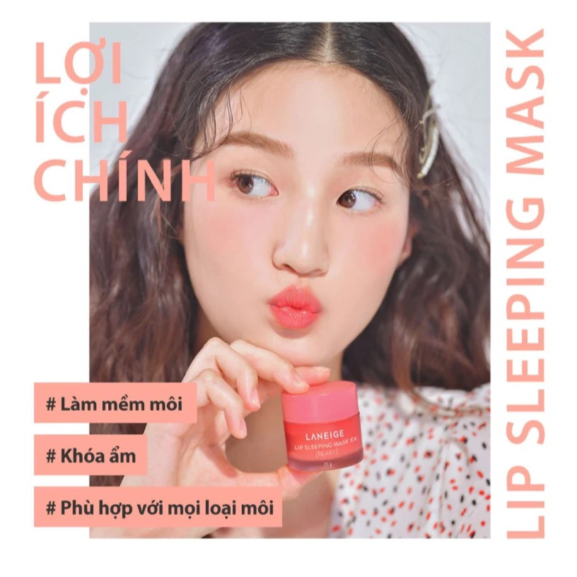 Mặt Nạ Ngủ Cho Môi LANEIGE Lip Sleeping Mask EX