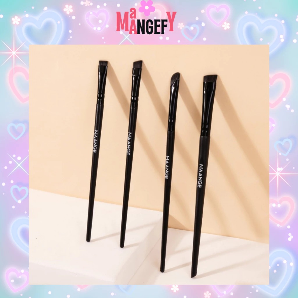 MAANGE - Bộ 4 Cọ Kẻ Viền Mắt & Mày 52047