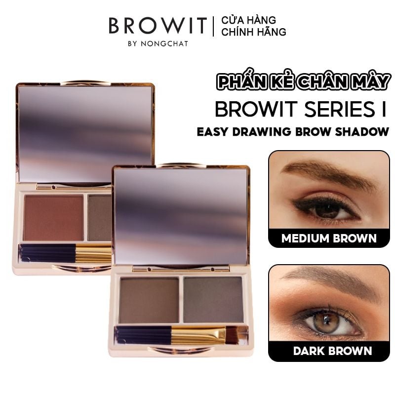 Phấn Kẻ Chân Mày Browit Series I Easy Drawing Brow Shadow 4g