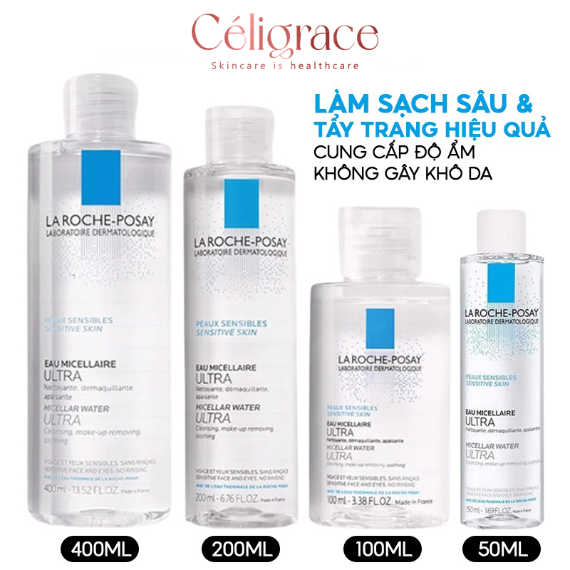 [SPECSAL24] Nước Tẩy Trang La Roche-Posay Dành Cho Da Nhạy Cảm Micellar Water Ultra Sensitive Skin