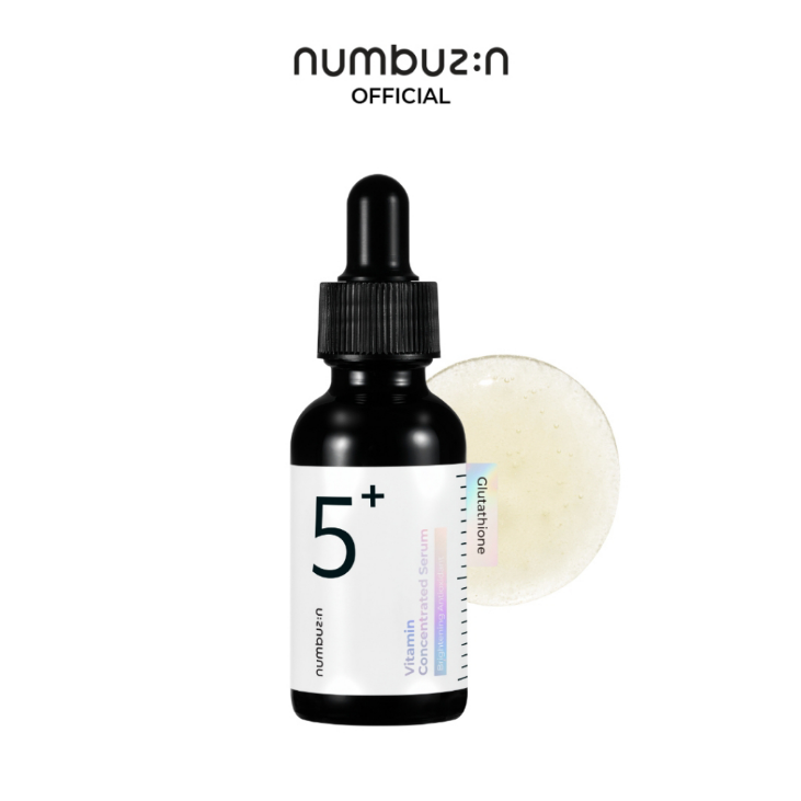 Tinh Chất Numbuzin Hỗ Trợ Dưỡng Trắng Sáng Da Và Làm Mờ Thâm Nám No.5+ Vitamin Concentrated Serum 30ml