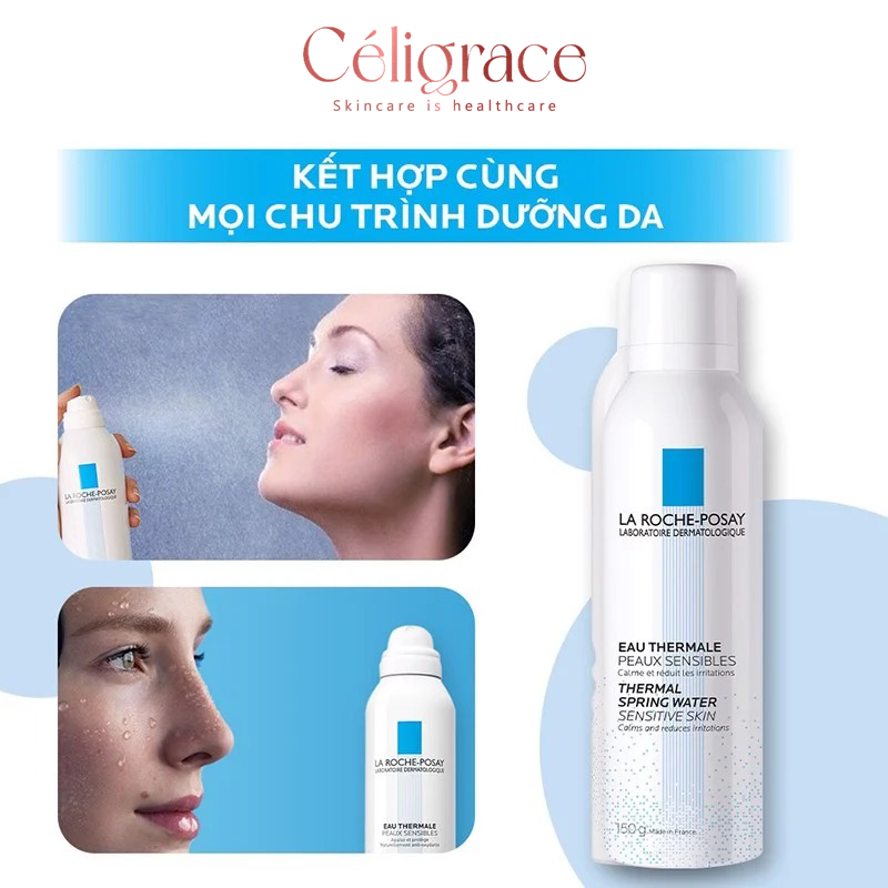 Xịt Khoáng La Roche-Posay Làm Dịu Và Bảo Vệ Da Thermal Spring Water Sensitive Skin
