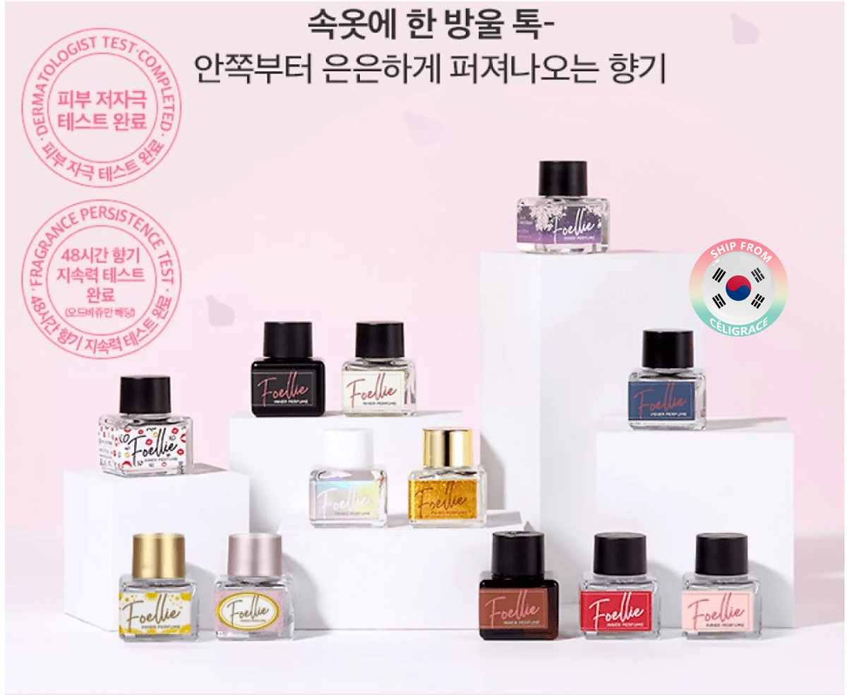 Nước Hoa Vùng Kín Foellie Cao Cấp Hàn Quốc Eau De Inner Perfume 5ml
