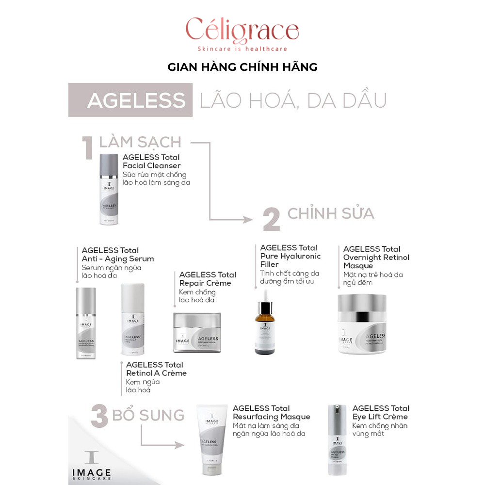 [CLESAL2401 - DATE 02/2024] Mặt Nạ IMAGE Giảm Mụn, Ngừa Lão Hóa Ageless Total Resurfacing Masque 57g