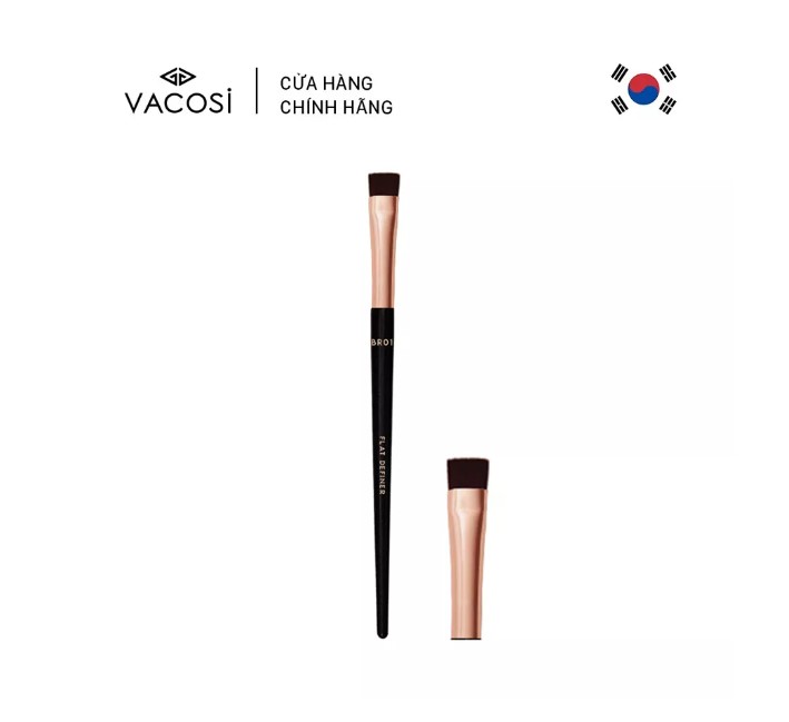 BR01 - Cọ Định Hình Mày Đầu Bằng VACOSI Flat Definer Brush