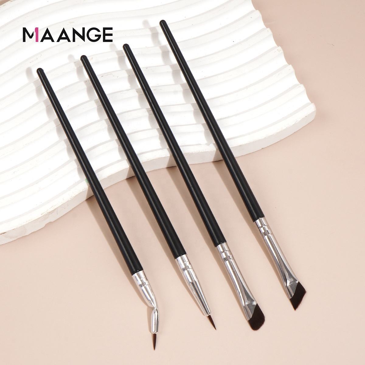 MAANGE - Bộ 4 Cọ Kẻ Mắt 51594HY