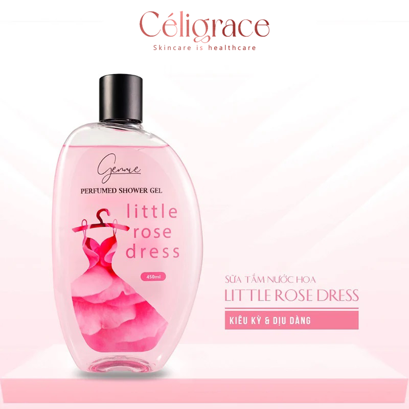 Sữa Tắm Gennie Hương Nước Hoa Dưỡng Ẩm, Perfumed Shower Gel 450ml