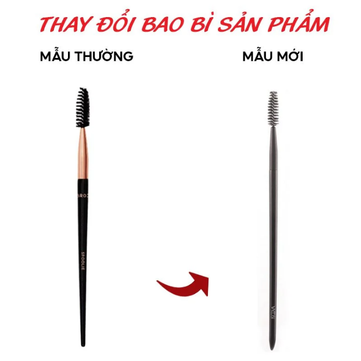 BR03 - Cọ Mi Cuốn Xoắn VACOSI Brow & Lash Brush