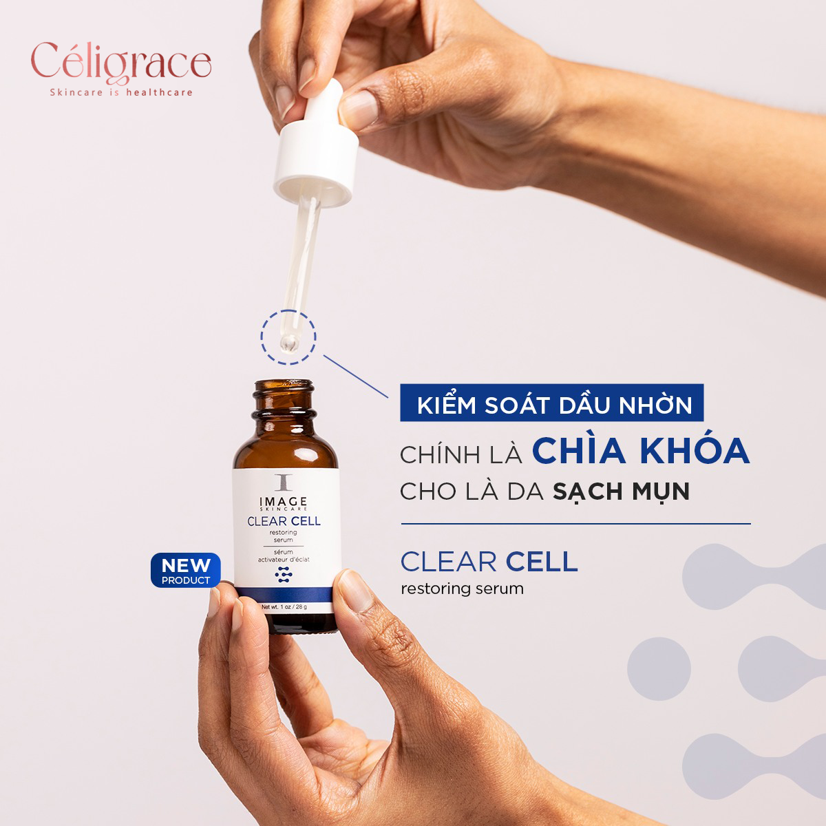 [SPECSAL24] Serum IMAGE Kiểm Soát Nhờn Và Kháng Khuẩn Clear Cell Restoring Serum Oil Free 28g