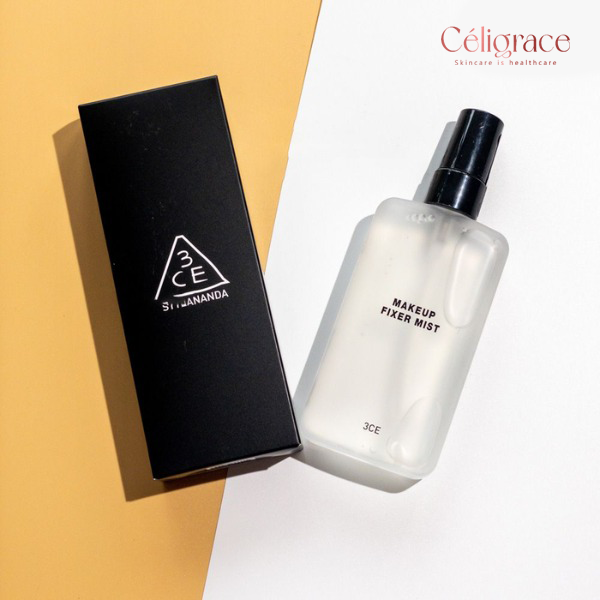 Xịt Khoáng 3CE Cố Định - Khoá Nền Lớp Trang Điểm Makeup Fixer Mist 100ml