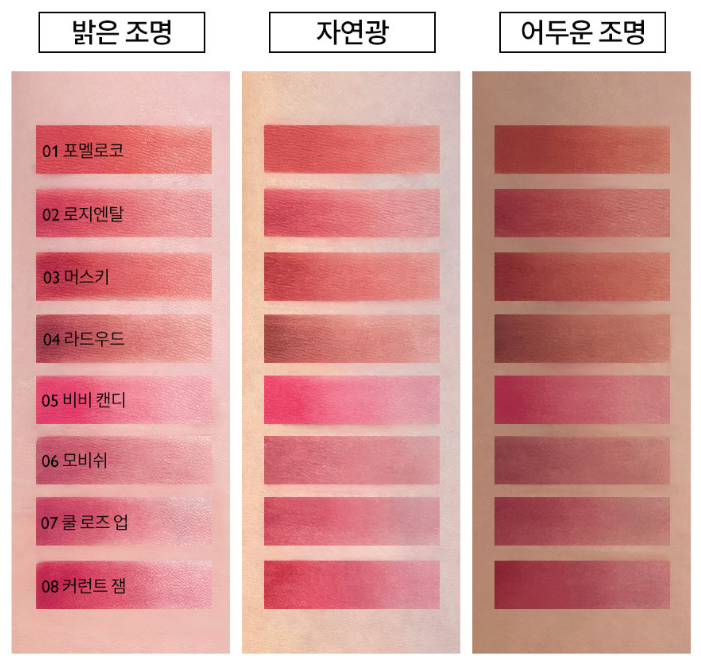 [MÀU 1 - MÀU 16] Son Kem Lì ROMAND Lên Màu Chuẩn, Mịn Môi BLUR FUDGE TINT 5g