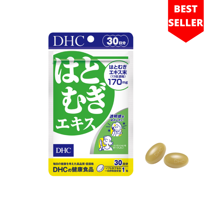 Viên Uống DHC Trắng Da Từ Bột Ý Dĩ Adlay Extract (30 Viên/30 Ngày) - Dạng Túi