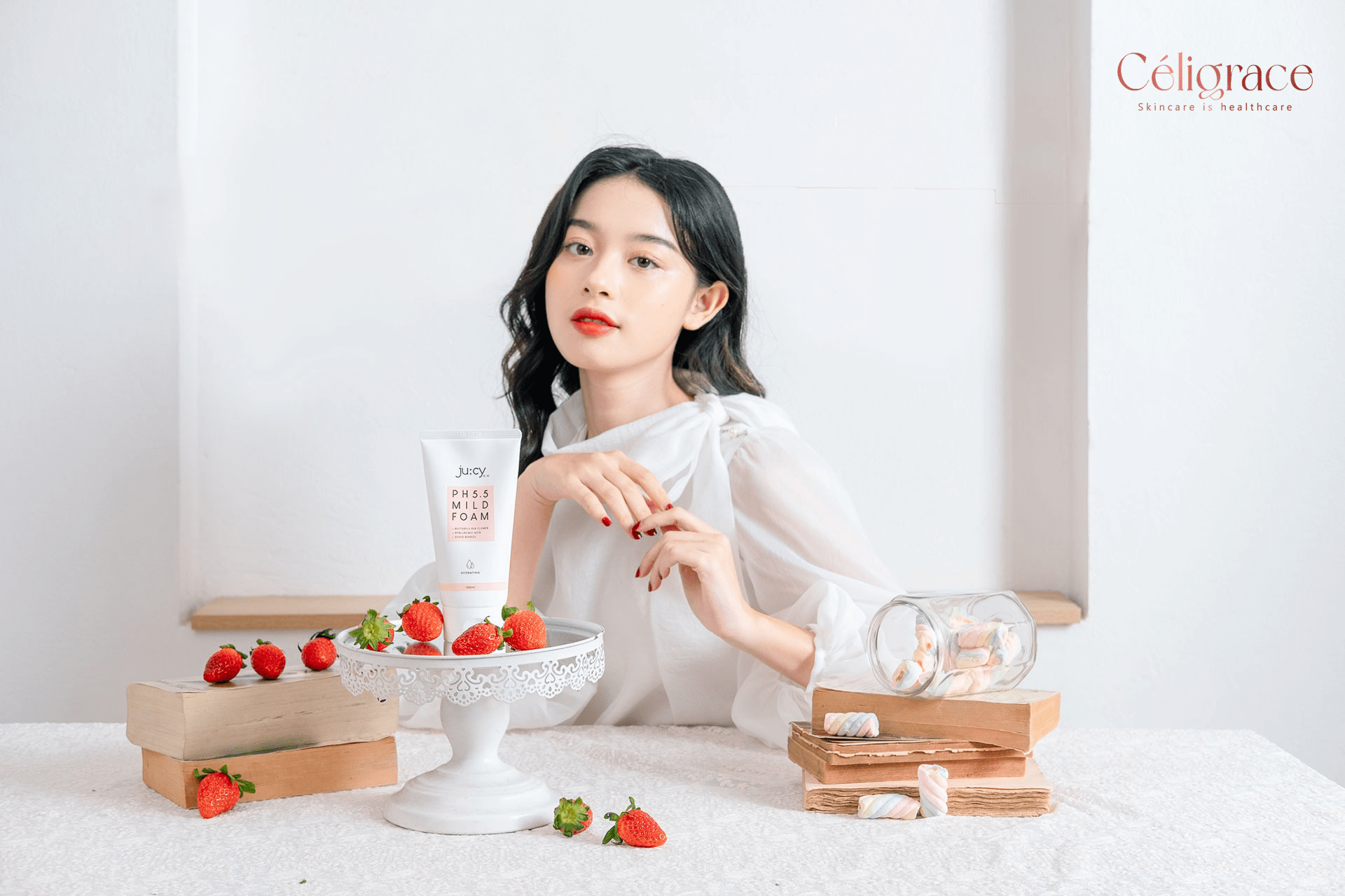 [Mẫu Mới] Sữa Rửa Mặt Ju:cy pH5.5 Mild Foam 130ml