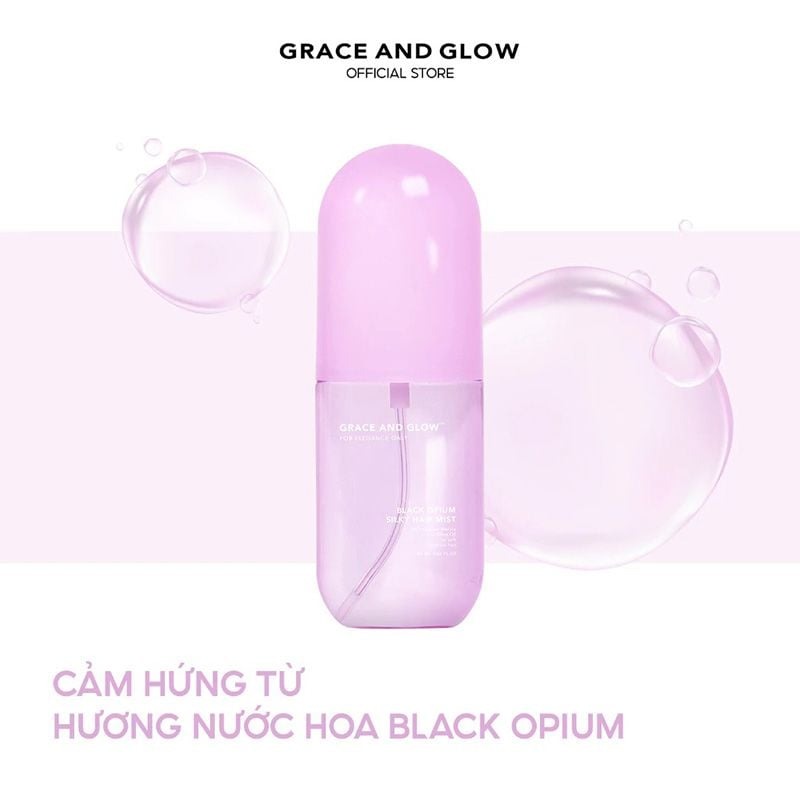 Xịt Dưỡng Tóc Grace And Glow Black Opium Ngừa Khô Xơ 100ml