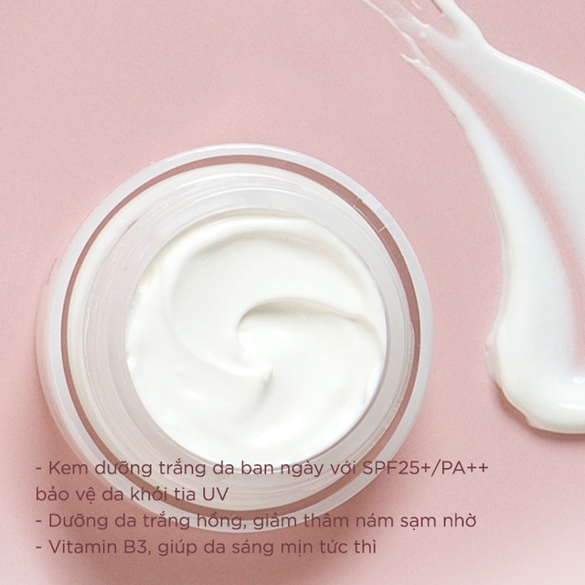 Kem Dưỡng Senka Sáng Da Chống Nắng Ban Ngày Aqua Bright Glow UV Moist Whip SPF25 PA++++ 50g