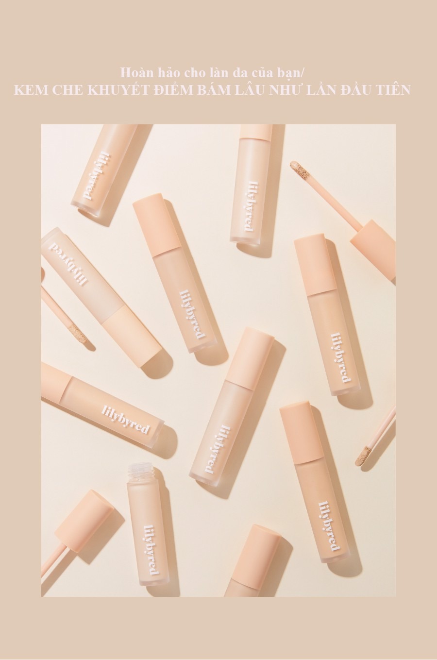 Kem Che Khuyết Điểm Lilybyred Che Phủ Mịn Nhẹ, Tự Nhiên Magnet Fit Liquid Concealer SPF30/PA++ 8g