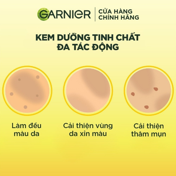 Kem Dưỡng Garnier Trắng Da Ban Ngày Light Complete Whitening Serum Cream SPF30 50ml