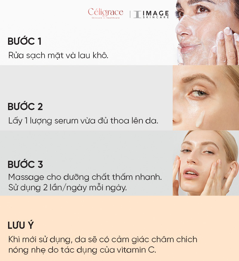 [SPECSAL24] Serum IMAGE Dưỡng Ẩm Chống Oxy Hóa Vital C Hydrating Anti-Aging Serum 50ml
