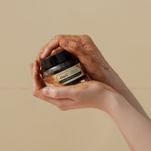 Tẩy Tế Bào Chết Klairs Trị Mụn Đầu Đen, Giúp Da Mềm Mịn Với Đường Đen Gentle Black Sugar Facial Polish 110g