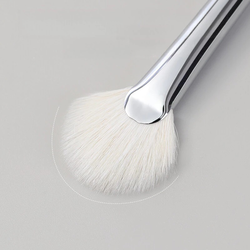 Cọ Highlight Quạt GUOXIAONIU Rose Gold Fan Highlighter Brush #360